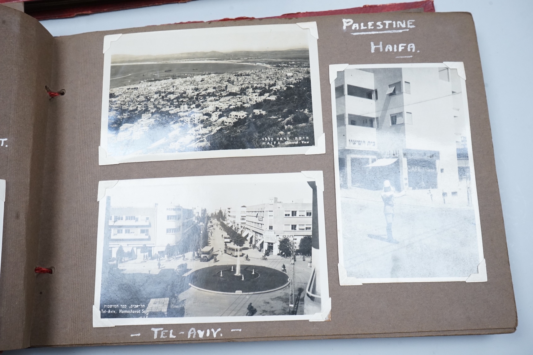 Two WWII Royal Marine related photograph albums, the images captured and collected by George Hollingdale and his brother Len Clark, Royal Sussex Regiment and Dunkirk veteran